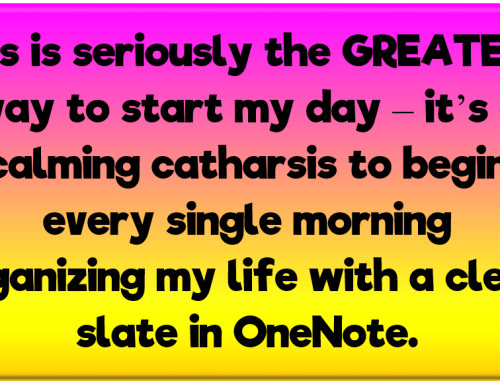 Daily To-Do with OneNote